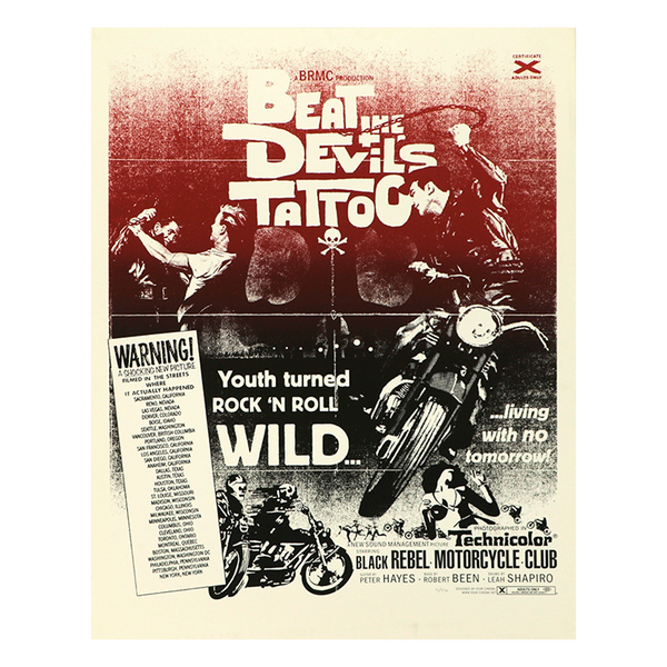 Beat the Devil's Tattoo White US Tour Poster