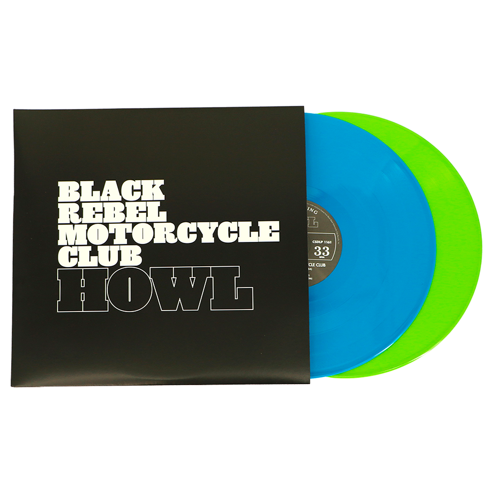 Black Rebel Motorcycle Club® Howl 2LP Blue/Green Vinyl